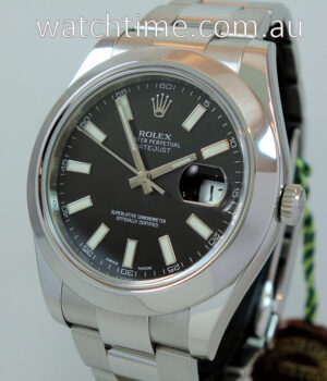 Rolex Datejust II  116300  Black-dial B&P