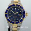 DSC05770 Rolex Submariner Date 18k & Steel, Blue dial 16613