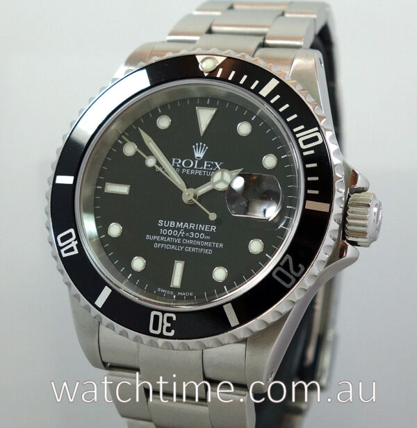 Rolex Submariner Date 16610   Box & Papers 2001 SEL