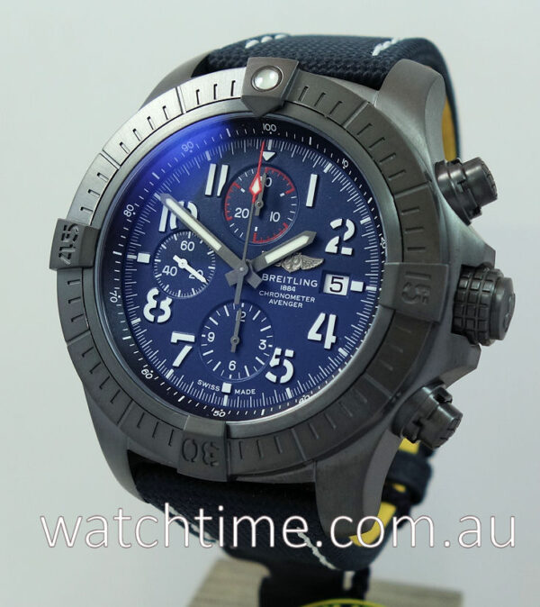 Breitling Super Avenger Chronograph 48mm Night Mission V13375101C1X2 FEB 2020 "UNWORN"