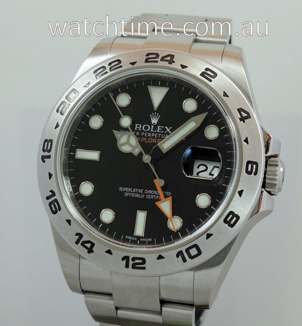 Rolex Explorer II Black-Dial  216570  B&P 2013