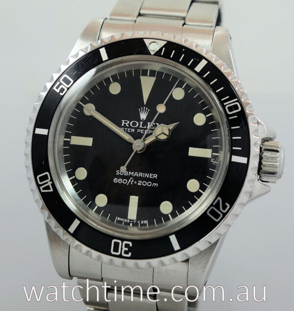 Rolex 5513 Submariner 1976 Original Box & Punched Papers !!!