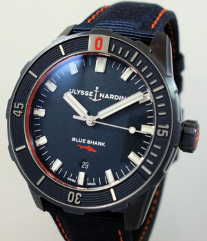 Ulysse Nardin Diver 42mm Limited Edition Blue Shark 8163-175 93 AUG 2020