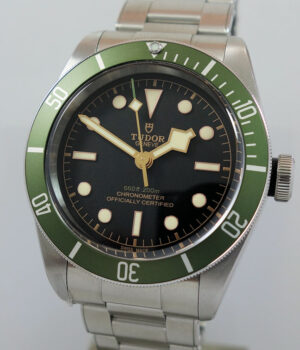 Tudor Heritage Black Bay  HARRODS  Green Special Edition 79230G May 2018