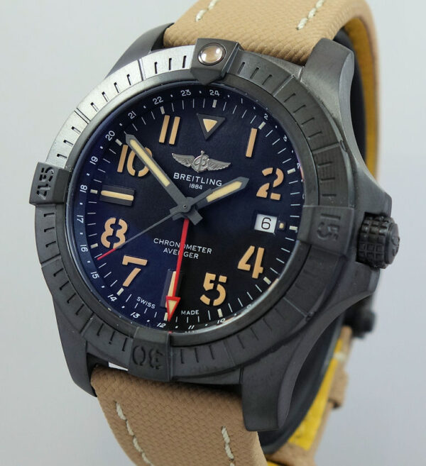 Breitling Avenger Automatic GMT 45 Black Titanium V32395101B1X1