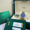 DSC09317 Rolex Datejust 41 Blue dial, White-Gold bezel 126334 Box & Card 2019