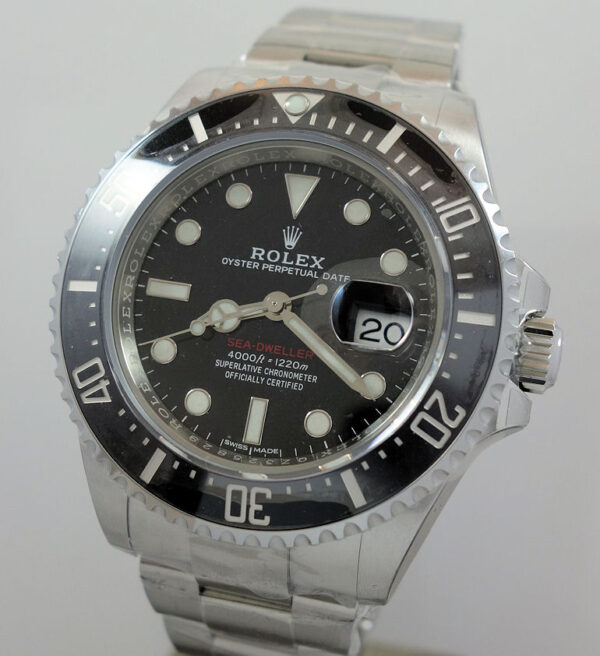 ROLEX SEA-DWELLER 50th Anniversary 126600 MK1 "Unused" APRIL 2018 STILL IN FULL PLASTIC!!