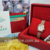 Rolex Lady Datejust 18k & Steel, White Roman dial 69173 B&P