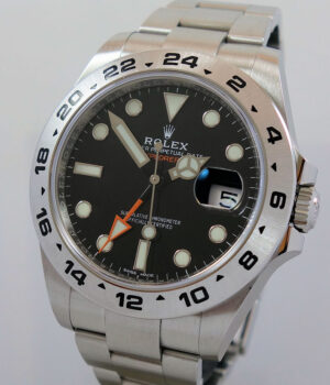 Rolex Explorer II  216570  Black-Dial 2019 Box and Card