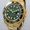 DSC00158 Rolex GMT 116718LN 18k Y/Gold Green Dial IN PLASTIC