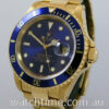 Rolex Submariner 18k GOLD 16618 !!! MINT !!!  Full Set Box & Papers