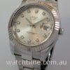 Rolex Datejust II  Diamond dial, White-Gold bezel 116334