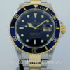 Rolex Submariner Date 18k & Steel, Blue dial 16613 Box & Certificate