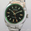 Rolex Milgauss  116400GV "GREEN" Box & Card Jan 2015