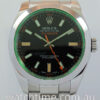 Rolex Milgauss  116400GV "GREEN" Box & Card Jan 2015