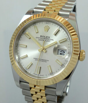 Rolex Datejust 41mm 18k   Steel  Sep 2021  UNUSED  126333