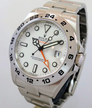 Rolex Explorer II Polar White dial 226570 2021 Box & Card