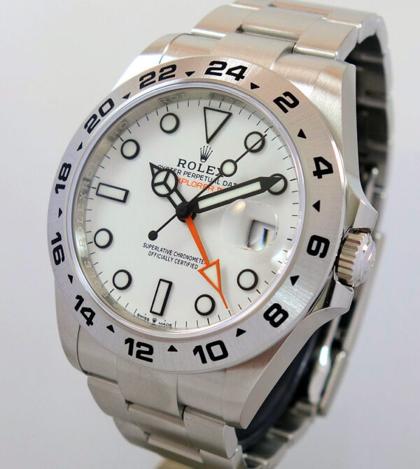 Rolex Explorer II Polar White dial 226570 2021 Box & Card