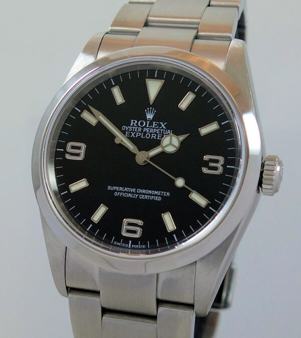 ROLEX EXPLORER 114270 36mm 2003 Box and Papers