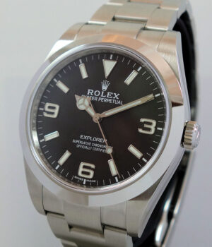 Rolex Explorer 39mm 214270 B&P  April 2017