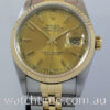DSC01186 Rolex Datejust 18k & Steel 16233 Box & Papers