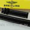 Genuine BREITLING OEM Black Leather 18mm