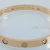 DSC01314 18k Rose-Gold Cartier Love Bracelet, 18k Rose-Gold, 4 Diamonds, Size 16 Box & Receipt