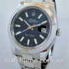 DSC01480 Rolex Datejust II Blue Dial 116300 41mm Box & Card