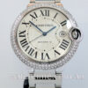 Cartier Ballon Bleu XL 42mm Automatic, Diamond Bezel W69012Z4