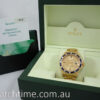 Rolex Submariner 18k Yellow-Gold 16618  Serti-dial, Diamond & Sapphire bezel B&P