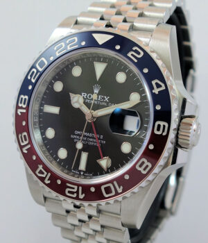 ROLEX GMT PEPSI Steel 126710BLRO  2021 Box   Card