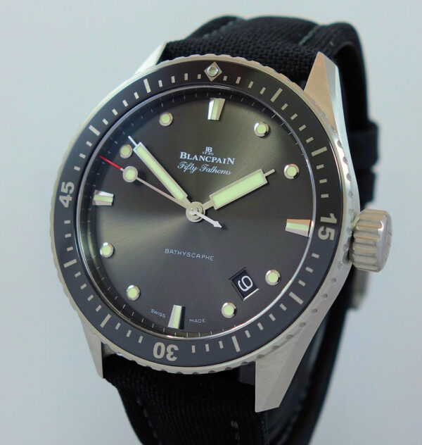 Blancpain Fifty Fathoms Bathyscaphe 5000-1110-B52A *UNUSED*
