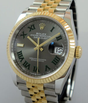 Rolex Wimbeldon Datejust 36mm Steel & 18k Yellow-Gold  126233  2021