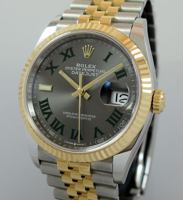 Rolex Wimbeldon Datejust 36mm Steel & 18k Yellow-Gold  126233  2021