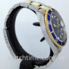 Rolex Submariner Date 18k & Steel, Blue dial 16613 Box & Certificate