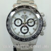 DSC02316 SOLD!!! ROLEX DAYTONA SOLD!!! STEEL APRIL 2019 "UNUSED" 116500LN CERAMIC White B&P !!! Factory Stickers !!!