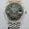 Rolex Datejust 41mm 126334  Wimbledon dial, Fluted bezel