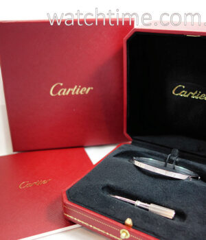 CARTIER LOVE Bracelet 18k White-Gold  Size 16  B6047416
