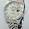 DSC02454 Rolex Datejust 116234 Mother of Pearl Diamond dial, White-Gold bezel