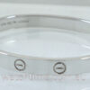 DSC02496 CARTIER LOVE Bracelet 18k White-Gold (Size 16) B603516