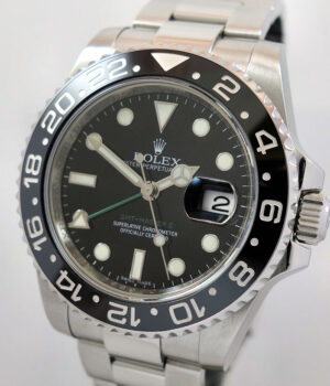 Rolex GMT Master II 116710LN Black-bezel Box & Card