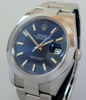 Rolex Datejust 41 Blue-dial 126300 2020