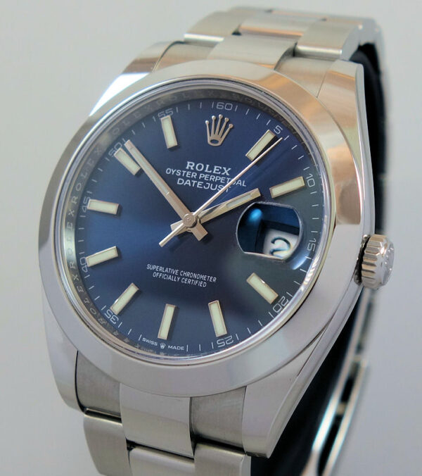Rolex Datejust 41 Blue-dial 126300 2020