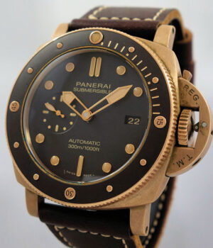 Panerai Luminor Submersible Bronzo PAM00968 Brown Dial 47mm