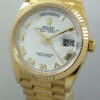 DSC00089 Rolex Day-Date 36 Yellow-Gold 128238 White Roman Dial Dec 2021