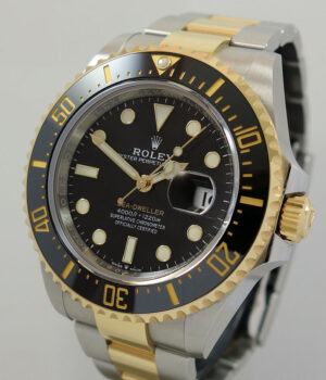 ROLEX 126603 SEA-DWELLER  18K YELLOW GOLD & STEEL Dec 2021