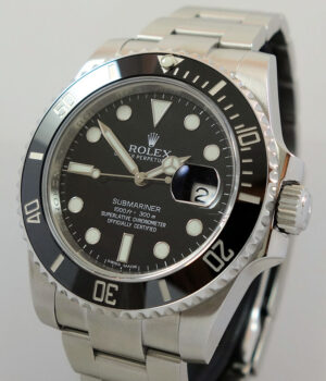 Rolex Submariner Date Ceramic  116610LN  2013 box & card