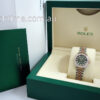 DSC02666 Rolex Lady Datejust 28mm 279381 Olive Diamond dial & Diamond bezel