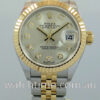 Rolex Lady-Datejust 279173 Silver Diamond-dial  B&P 2021