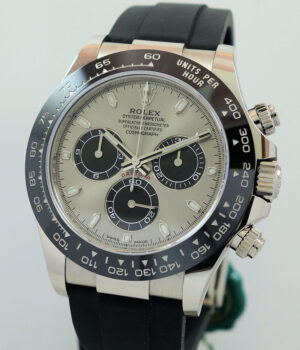 Rolex Cosmograph Daytona 116519LN White Gold Oysterflex